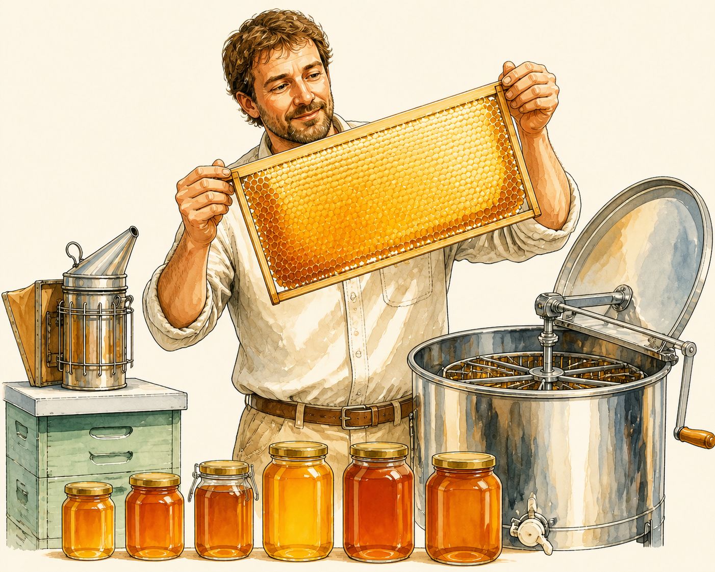 Récolter le miel : quand et comment réussir sa récolte
